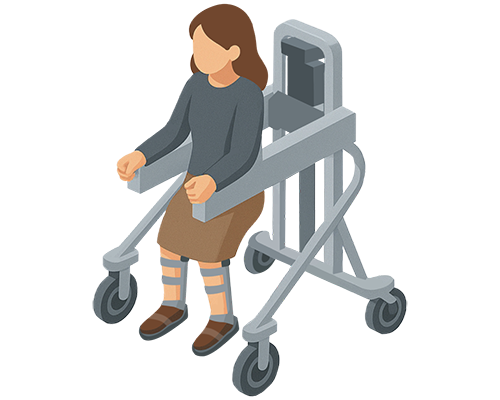 アクティブ歩行機